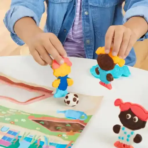 Hasbro Play-Doh iskolai kalandok gyurmakészlet, iskolabusz