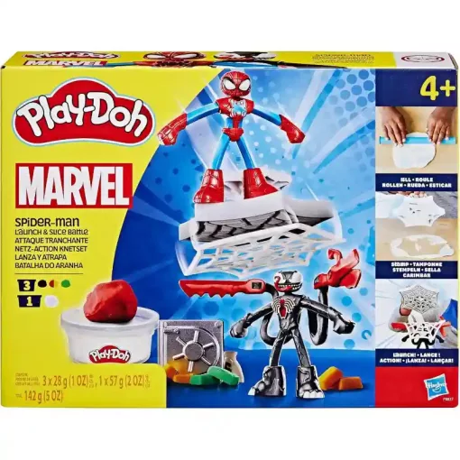 Hasbro Play-Doh Marvel Pókember vs. Venom gyurmakészlet