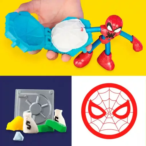 Hasbro Play-Doh Marvel Pókember vs. Venom gyurmakészlet
