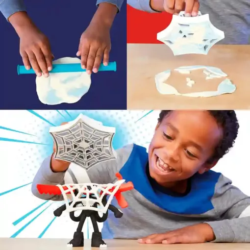 Hasbro Play-Doh Marvel Pókember vs. Venom gyurmakészlet