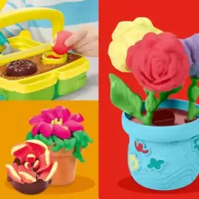 Hasbro Play-Doh virágoskert gyurmakészlet