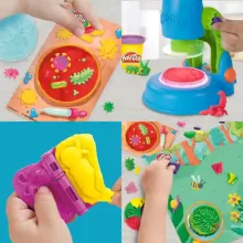 Hasbro Play-Doh interaktív mikroszkóp gyurmakészlet