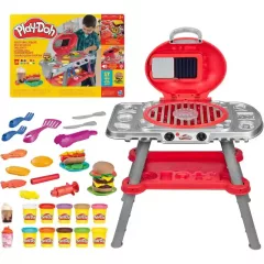   Hasbro Play-Doh interaktív grillparti gyurmakészlet 17+ kiegészítővel