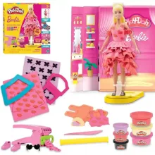 Hasbro Play-Doh Barbie divattervező és divatbemutató gyurmakészlet babával