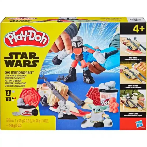 Hasbro Play-Doh Star Wars: The Mandolarian Speeder Bike gyurmakészlet