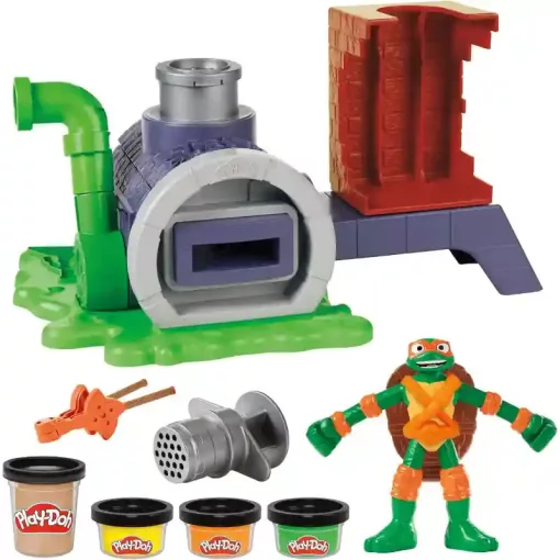 Hasbro Play-Doh Tini Nindzsa Teknőcök pizza kilövő gyurmakészlet