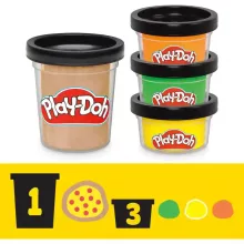 Hasbro Play-Doh Tini Nindzsa Teknőcök pizza kilövő gyurmakészlet