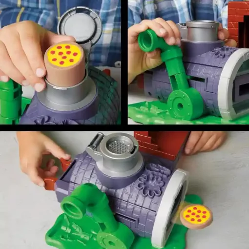Hasbro Play-Doh Tini Nindzsa Teknőcök pizza kilövő gyurmakészlet