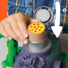 Hasbro Play-Doh Tini Nindzsa Teknőcök pizza kilövő gyurmakészlet