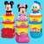   Hasbro Play-Doh Disney Donald kacsa, Minnie és MIckey egér járművei gyurmakészlet