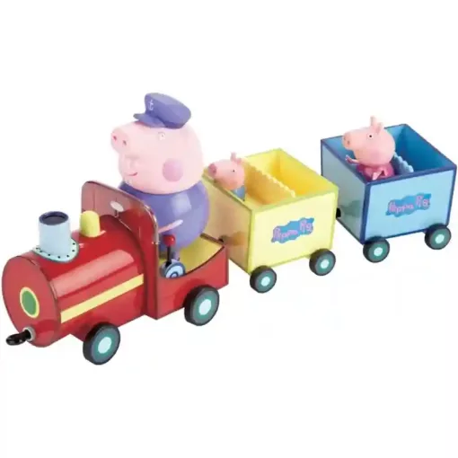 Hasbro Peppa Pig - Nagypapa malac vonata Peppa és Zsoli figurákkal