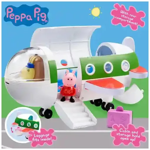 Hasbro Peppa Pig - Peppa malac repülője figurával
