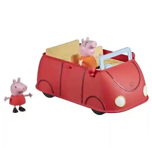 Hasbro Peppa Pig - Peppa malac interaktív piros családi autója 