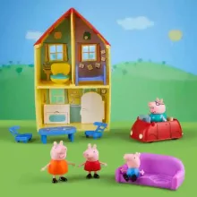 Hasbro Peppa Pig - Peppa malac családi háza figurákkal és kiegészítőkkel