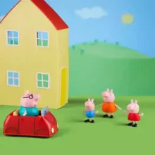 Hasbro Peppa Pig - Peppa malac családi háza figurákkal és kiegészítőkkel