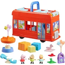 Hasbro Peppa Pig - Peppa malac 2 az 1-ben emeletes partibusz