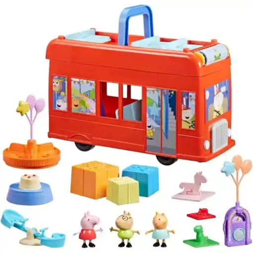 Hasbro Peppa Pig - Peppa malac 2 az 1-ben emeletes partibusz