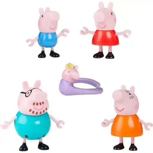 Hasbro Peppa Pig - Peppa malac és családja Evie babával