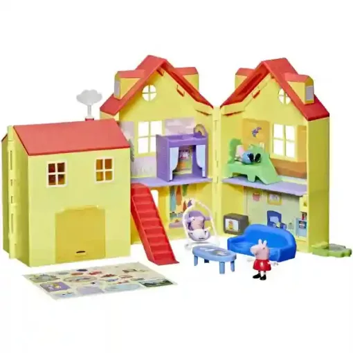 Hasbro Peppa Pig - Peppa malac szétnyitható, nagy családi háza