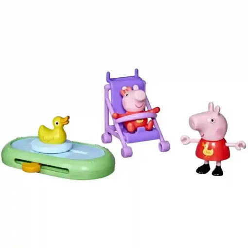 Hasbro Peppa Pig - Peppa malac és Evie a játszótéren