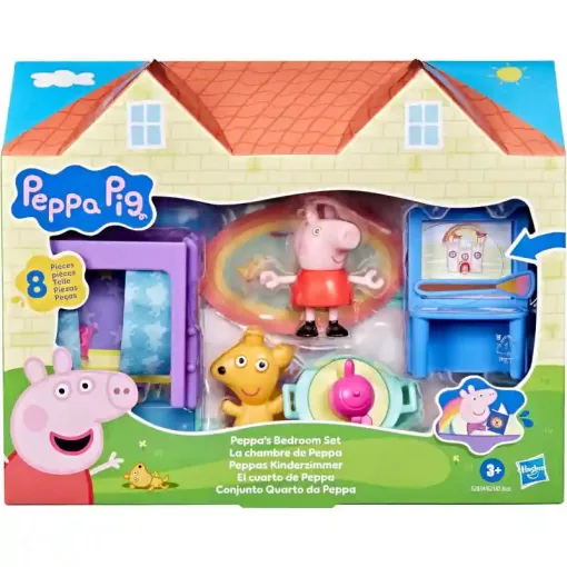 Hasbro Peppa Pig - Peppa malac hálószoba játékszett
