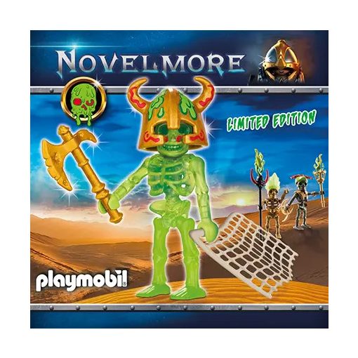 Playmobil Novelmore - Csontváz harcos hálóval