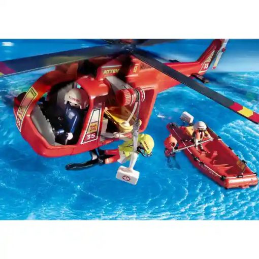 Playmobil 4428 Vízimentők mentőhelikopterrel és mentőhajóval