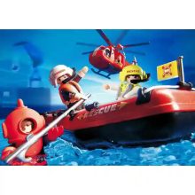Playmobil 4428 Vízimentők mentőhelikopterrel és mentőhajóval