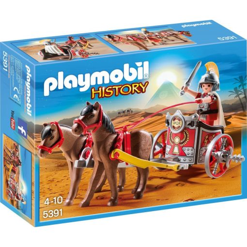 Playmobil 5391 Kétlovas római harci kocsi