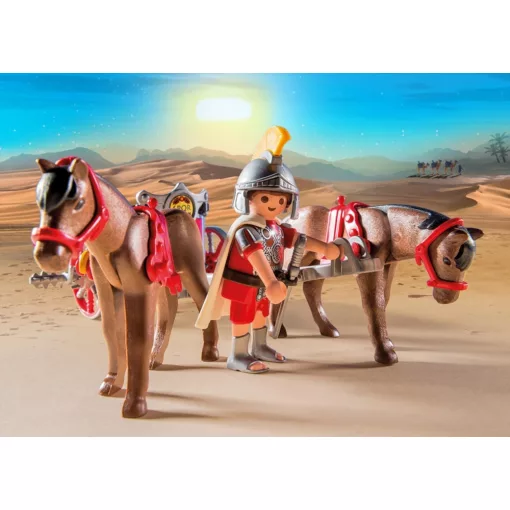 Playmobil 5391 Kétlovas római harci kocsi