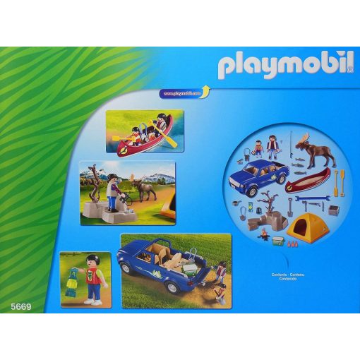 Playmobil 5669 Kemping a vadonban