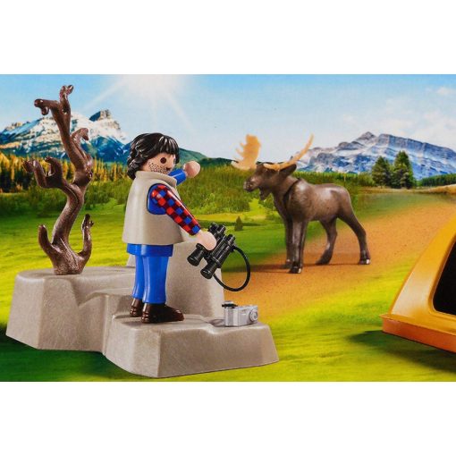 Playmobil 5669 Kemping a vadonban