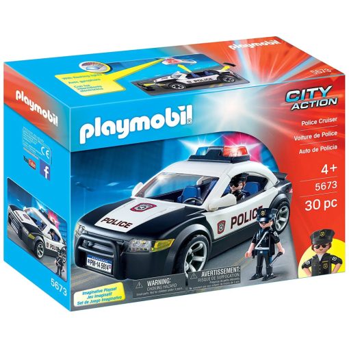 Playmobil 5673 Rendőrautó villogóval és rendőrökkel