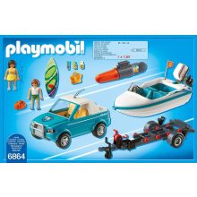 Playmobil 6864 Szörfös kocsi motorcsónakkal