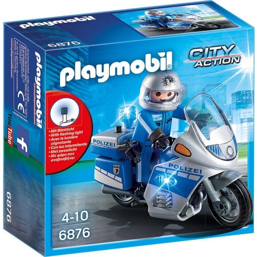 Playmobil 6876 Motoros rendőr