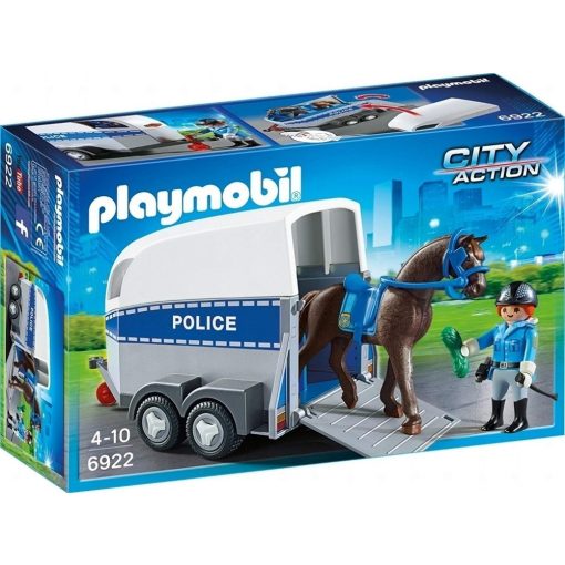 Playmobil 6922 Rendőrségi lószállító