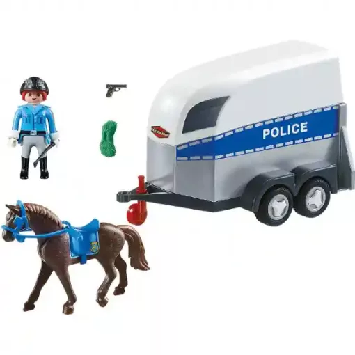 Playmobil 6922 Rendőrségi lószállító