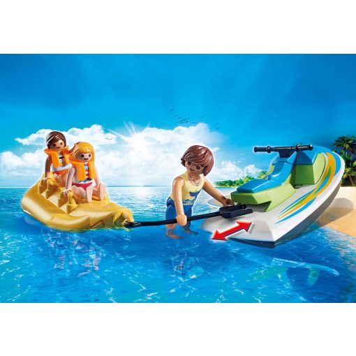 Playmobil 6980 Jet-ski húzta banánhajó