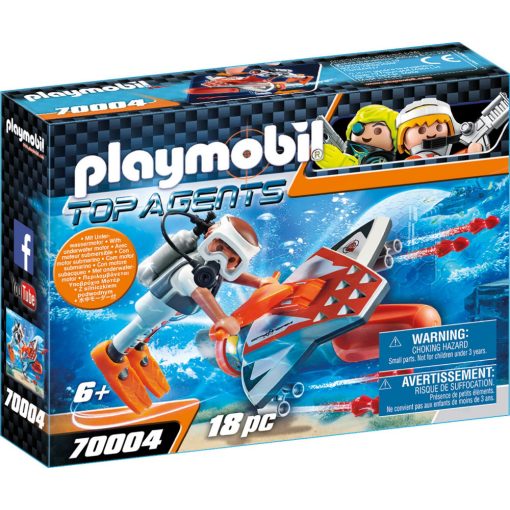 Playmobil 70004 SPY TEAM víz allatti szárnyai