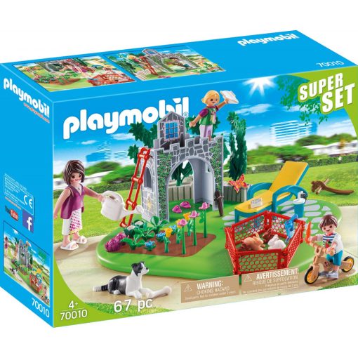 Playmobil 70010 SuperSet Családi kert