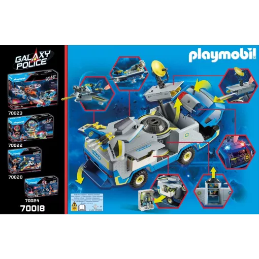Playmobil 70018 Űrrendőrség rendőrautója