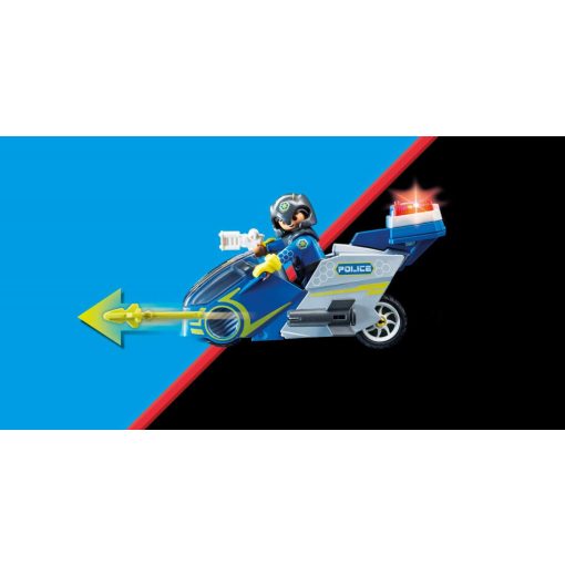 Playmobil 70020 Űrrendőrség rendőrmotorja