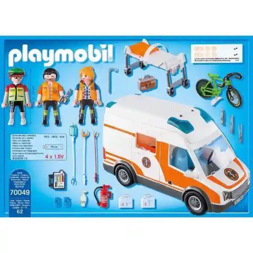 Playmobil 70049 Mentőautó hanggal és fénnyel
