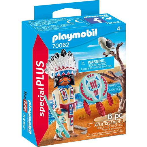 Playmobil 70062 Indián törzsfőnök