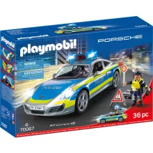 Playmobil 70067 Porsche 911 Carrera 4S rendőrautó fénnyel és hanggal