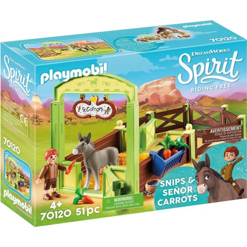 Playmobil 70120 Spirit - Nyiszi és Konok úr