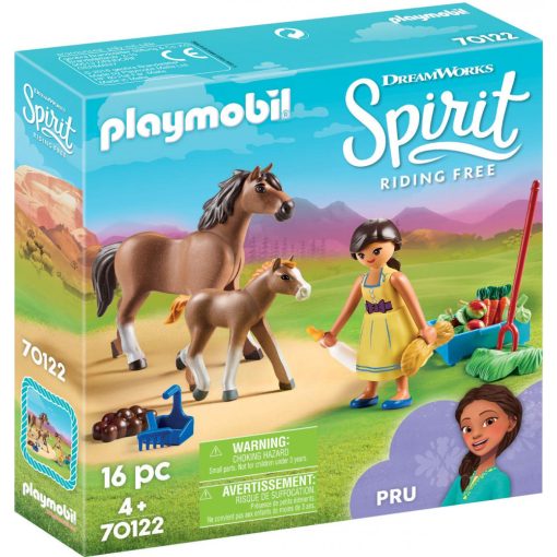 Playmobil 70122 Spirit - Pru lóval és csikóval