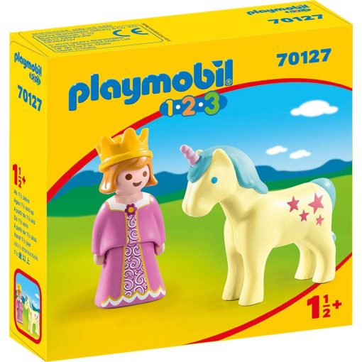 Playmobil 70127 1.2.3 Hercegnő egyszarvúval