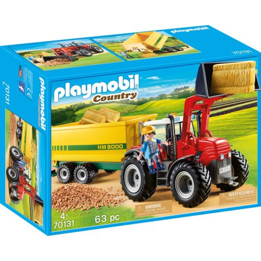 Playmobil 70131 Traktor utánfutóval