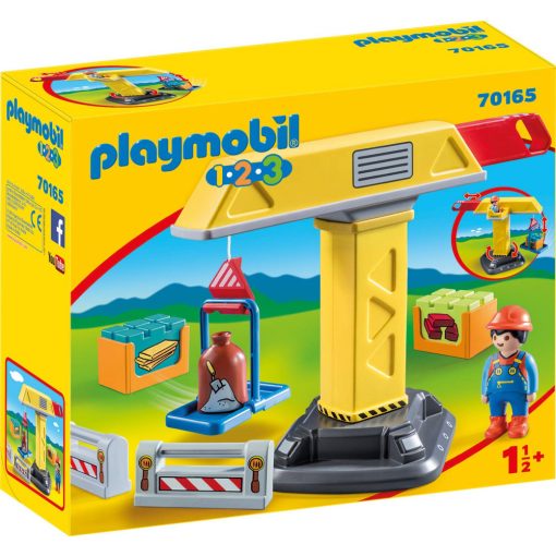 Playmobil 70165 1.2.3 Építési daru